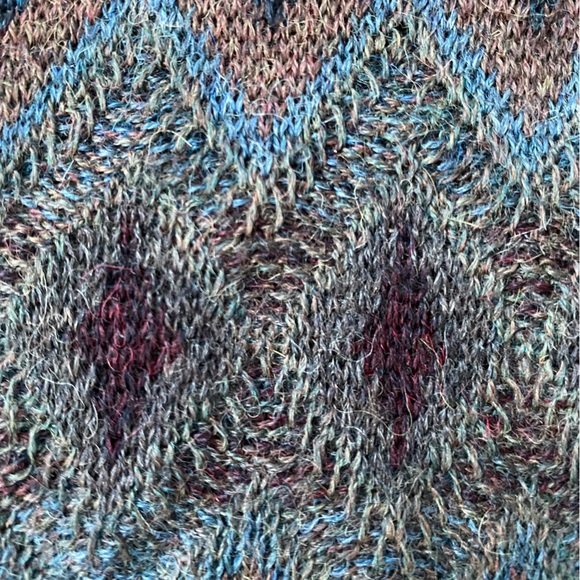 Pervuvian Connection Baby Alpaca Multi Colored Vest - Picture 7 of 12